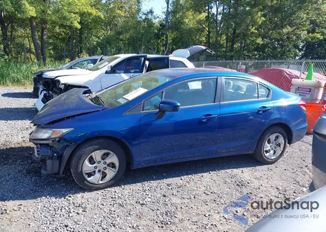 2014 Honda Civic Lx from USA, damaged, VIN 19XFB2F5XEE222594